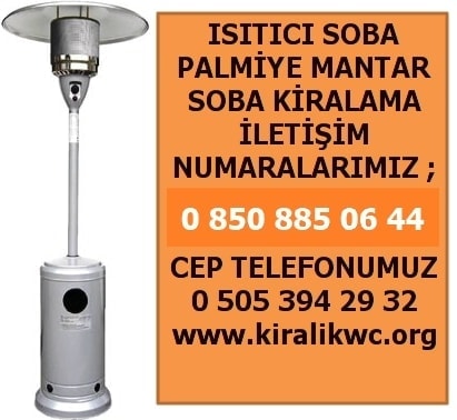 Açık alan hava ısıtıcı soba kiralama