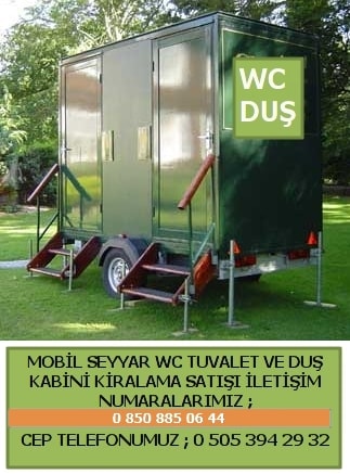 seyyar araç wc duş kabini kiralama
