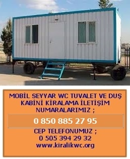 wc tuvalet kiralama